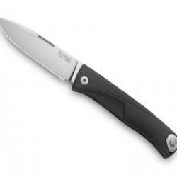 Couteau Lionsteel  THRILL NOIR lame acier M390 Bohler satiné
