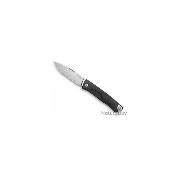 Couteau Lionsteel  THRILL NOIR lame acier M390 Bohler satin