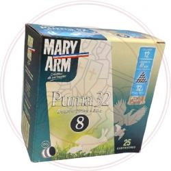 Cartouches MARY ARM PUMA 32 - Cal 12/67 - 32gr - N°8 - BG - X25