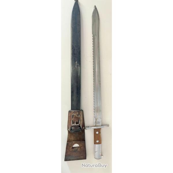 Baonnette Suisse Modle 1914 de pionnier (rf. ABC?1314 / N?13- Waffenfabrik Neuhausen - N1977299