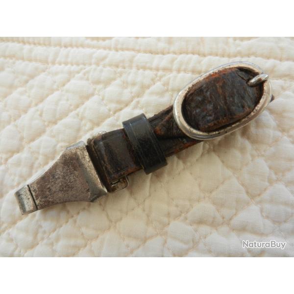 blire mousqueton pour dague SA allemande 3 Reich WW2 2guerre