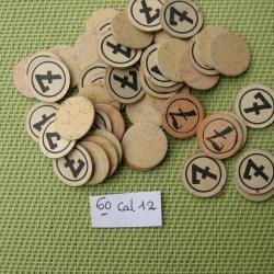 60 cartons anciens No 7 cal 12