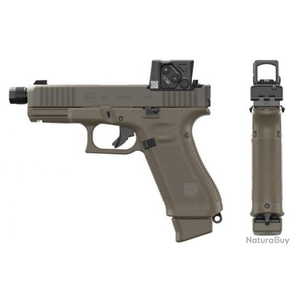 GLOCK 45 A-CUT COA GEN 5 FS FILETE M13.5X1 LH EDITION HUNTER (ODG)