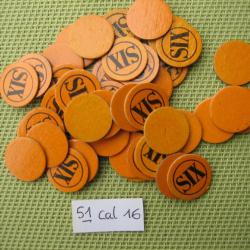 51 cartons No 6 cal 16 ou neutres