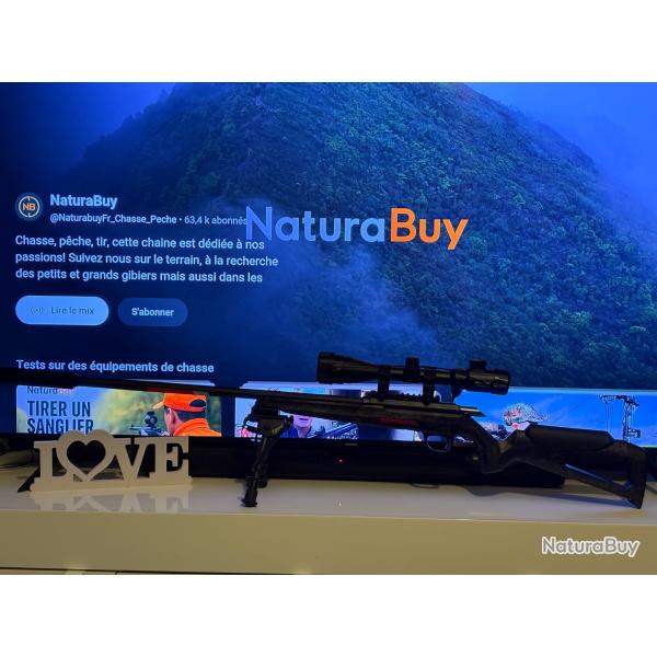 Carabine Winchester Xpert Carbone Varmint 22LR Serie limit + trpied carbonne + silencieux A-Tec +
