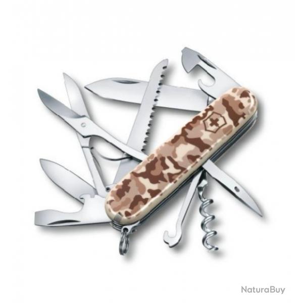 Couteau suisse Victorinox huntsman desert camouflage 91mm 15 fonctions