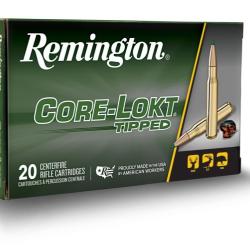 Munitions Remington Cal.6.5 creedmoor CORE LOKT Tipped 129gr par 60