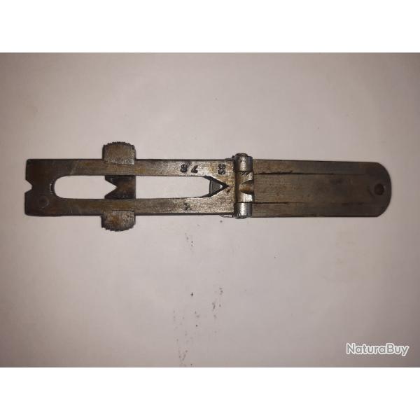 Hausse de fusil gras cadet
