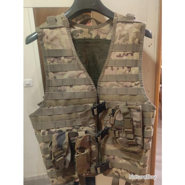Gilet tactique airsoft