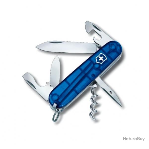 Op couteau ! Couteau suisse victorinox spartan blue transparent