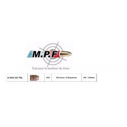 Ogives MPF Cuivrées 44 SWC 200 Gr TMJE Ø 429 par 500 e"n port gratuit
