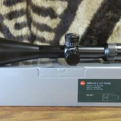 Lunette LEICA Amplus6 2.5-15x56i réticule L-4w BDC / Moa