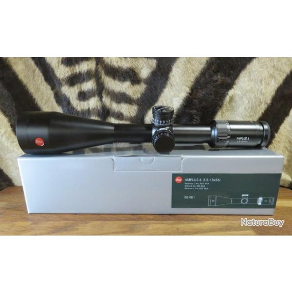 Lunette LEICA Amplus6 2.5-15x56i rticule L-4w BDC / Moa