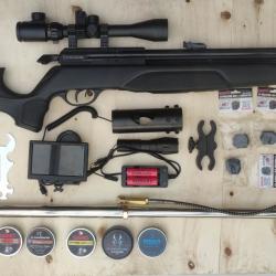 Carabine PCP GAMO Arrow 4.5mm 19.9J + lunette, pompe +++ GARANTIE