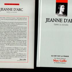 jeanne d'arc sainte ou sorcière de laurent hablot collection ils ont fait la france sous emboitage