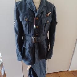 Veste pantalon Air gunner RAF ww2