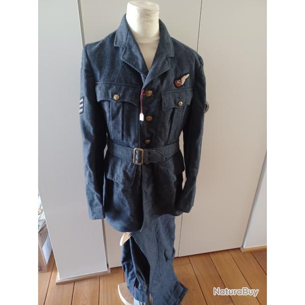 Veste pantalon Air gunner RAF ww2