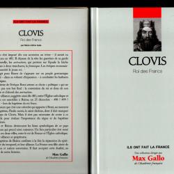 clovis roi des francs marie-céline isaia collection ils ont fait la france sous emboitage