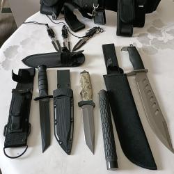 A vendre lot de couteau tactique