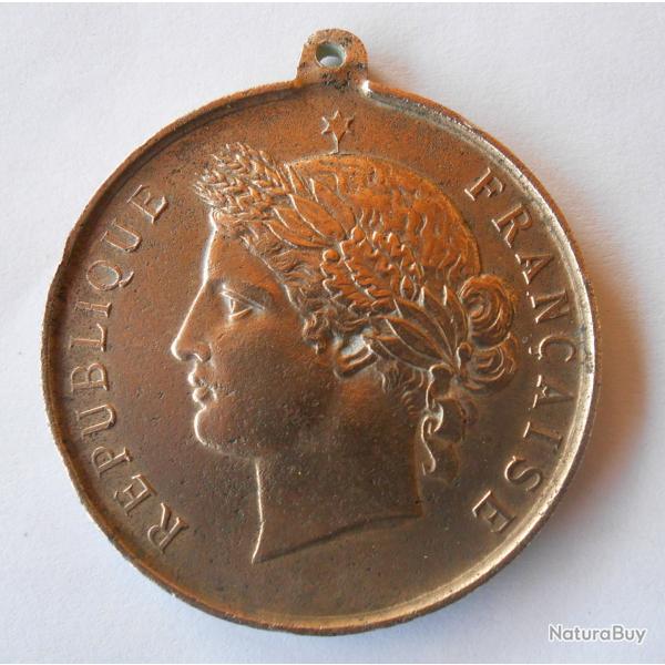 Mdaille souvenir du tirage au sort classe 1887