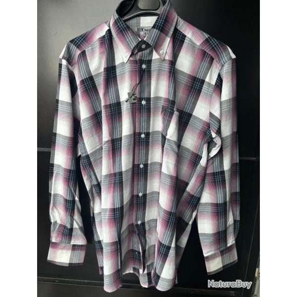 chemise BO taille M homme neuf dstockage chasse enchre