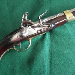 Bon pistolet de cavalerie de 1775, variante du modèle 1763/66 de la manufacture de St Etienne