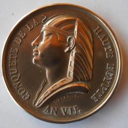 Médaille Conquête de la haute Egypte an VII