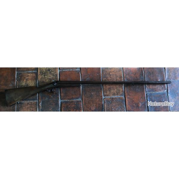 FUSIL DE CHASSE A PISTON CANON RUBAN
