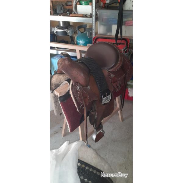 Selle western importe US H WEST