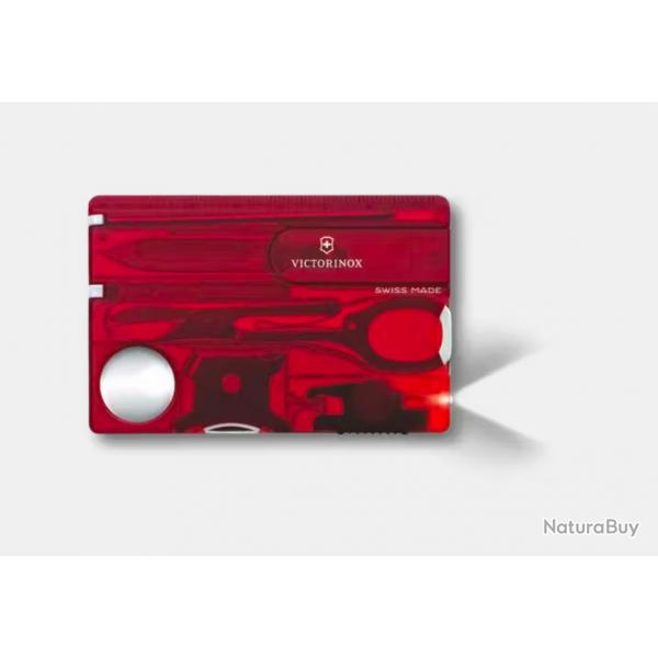 Couteau suisse Victorinox swisscard lite rouge
