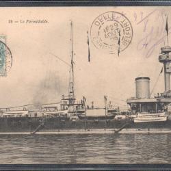 CPA - Marine Militaire - Le Formidable Cuirasse " N°3710