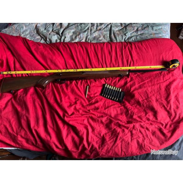 Superbe carabine  verrou LUGER cal 300win mag