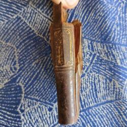 Canon de pistolet ancien poudre noire
