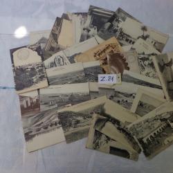 LOT DE CINQUANTE CARTES ANCIENNES DU MAROC INTENDANCE MILITAIRE DE 1916 À 1917 - Z21
