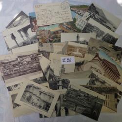 LOT DE QUARANTE CINQ CARTES ANCIENNES DU MAROC INTENDANCE MILITAIRE DE 1916 À 1917 - Z22