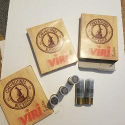 3 boites Chevrotine calibre 12.