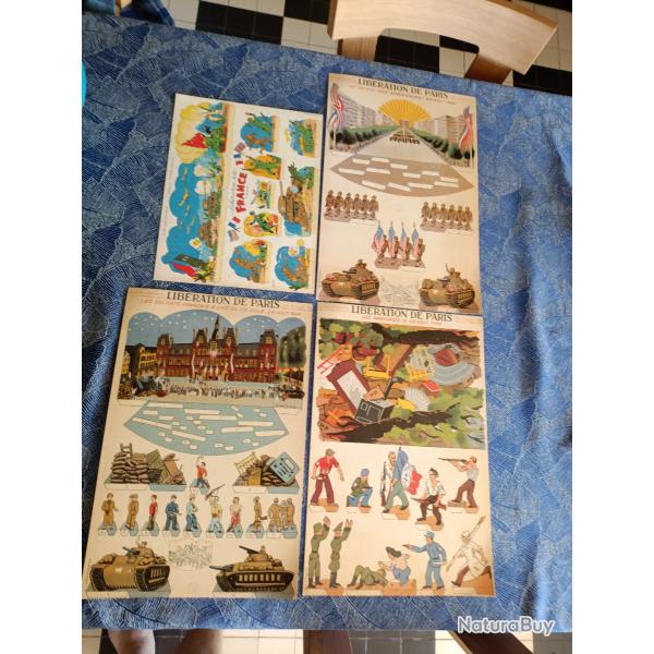 Lot diorama libration ville de paris n2