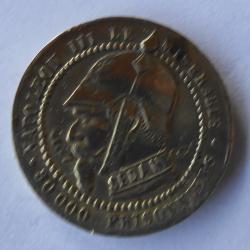 Médaille satirique Napoléon III défaite de Sedan