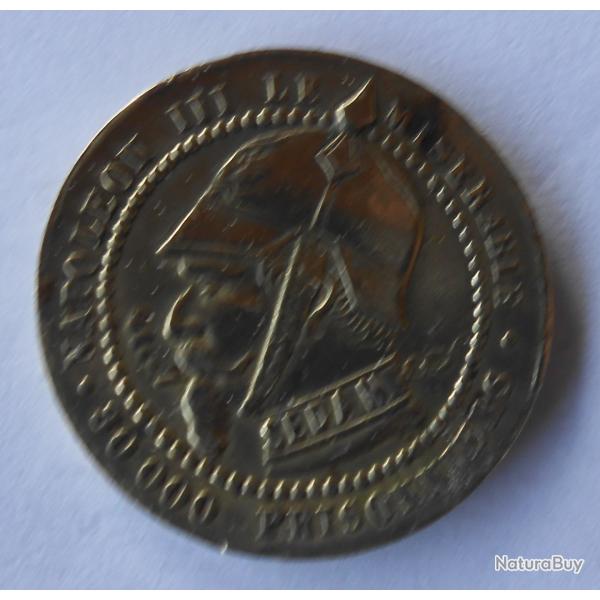 Mdaille satirique Napolon III dfaite de Sedan
