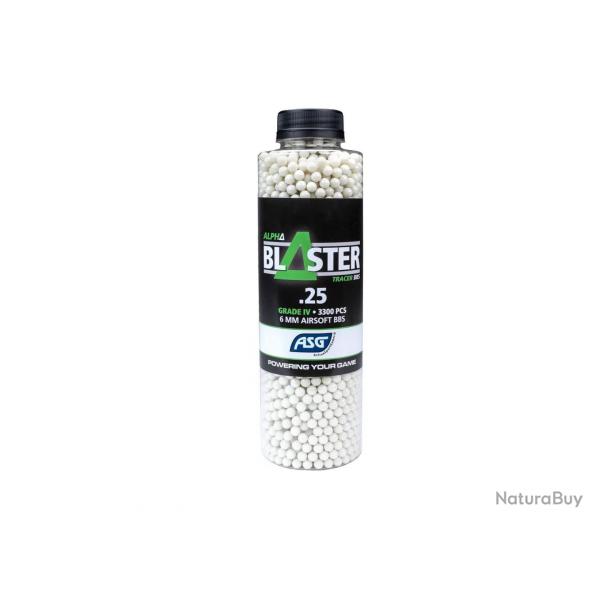 BILLES 0.25G ALPHA BLASTER TRACANTE EN BOUTEILLE DE 3300