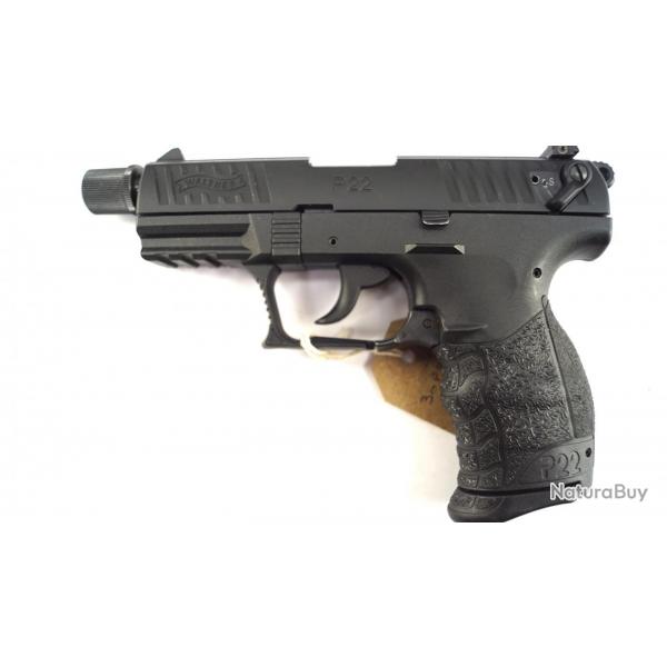 Pistolet Walther P22Q 22LR filet&eacute; 22LR