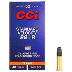 Boite de munition CCI Standard 22LR 40 GR X500