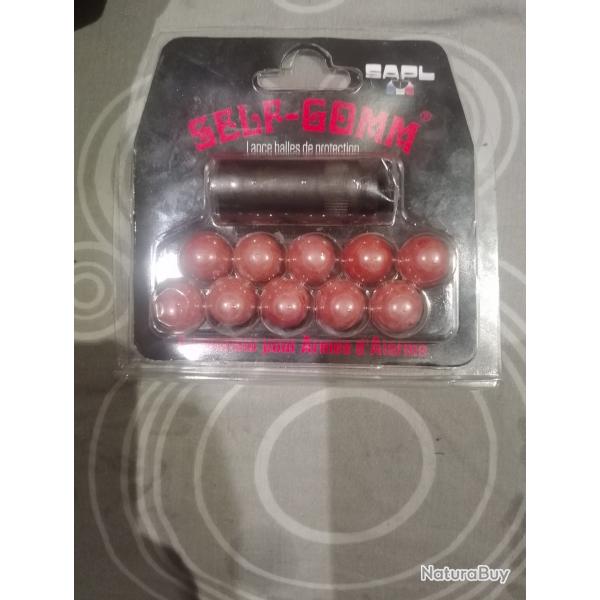 Lance balles de protection+Munitions Self Gomm