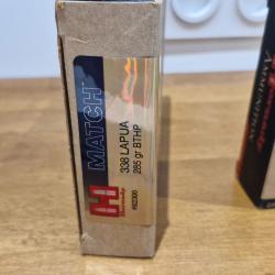 Munition 338LM hornady 285gr