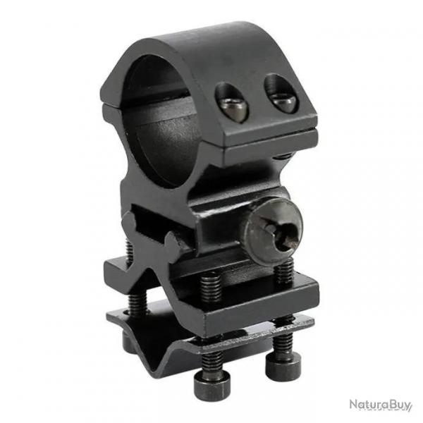 Support pour lampe sur canon ou rail picatinny/weaver - LIVRAISON GRATUITE