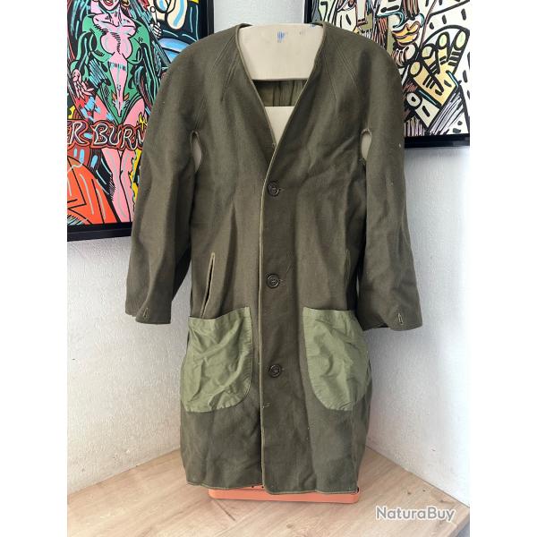 Ww2 Overcoat Liner Officer Us Trenc coast Doublure en laine US ARMY Taille L