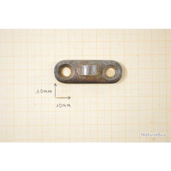 Support pour battant de crosse mobile, fusil ancien. 49mm x 17mm