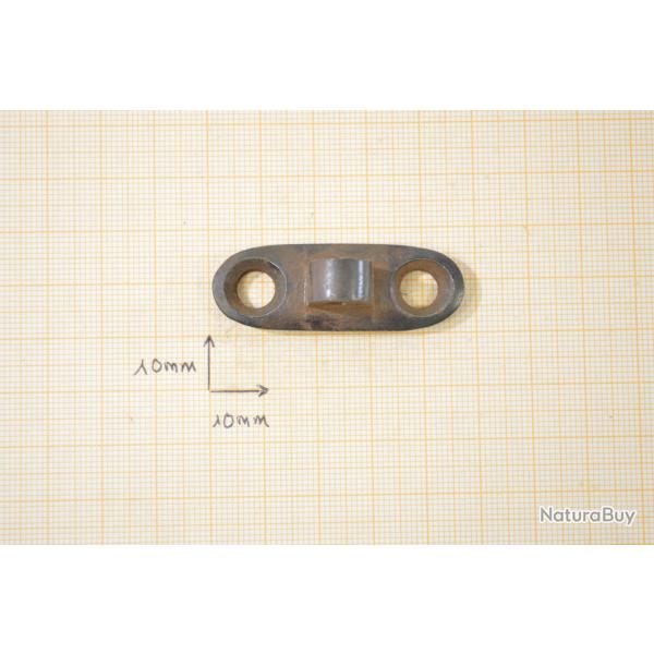 Support pour battant de crosse mobile, fusil ancien. 47mm x 16mm