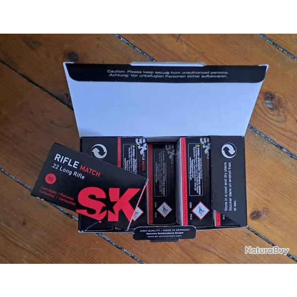 SK 22LR RIFLE MATCH X 500