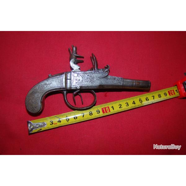 PISTOLET DOUBLE A SILEX